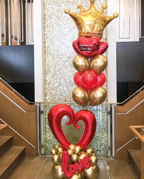 Bouquet de globos amor 11
