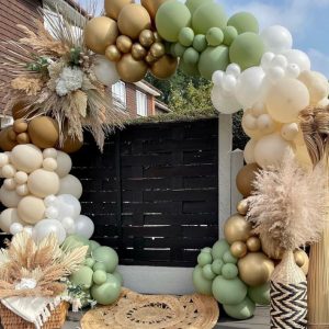 Decoración con globos y mobiliario 45